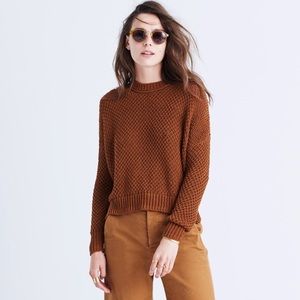 Madewell French quarter pullover sweater xs cotton